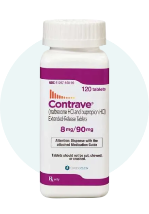 Contrave Naltrexone bupropion pills medication