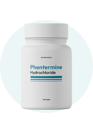 Phentermine tablets and capsules medication